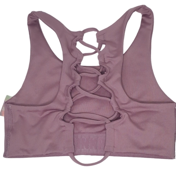 PINK VICTORIA’S SECRET Sports Bra Light Support Mauve Pink Women’s Size XS‎ - Picture 2 of 9